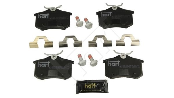 Hart 249 145 Rear disc brake pads, set 249145
