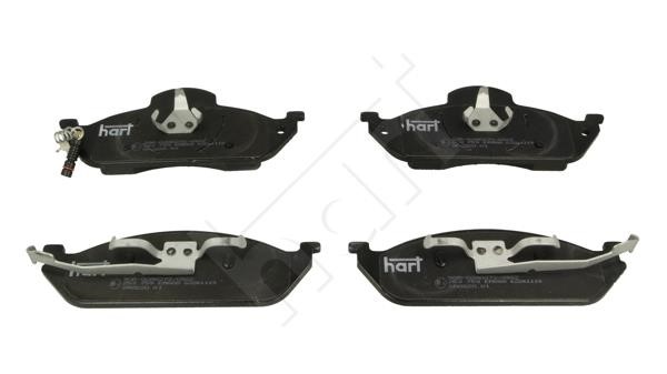 Hart 253 759 Brake Pad Set, disc brake 253759