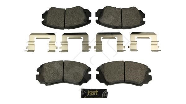 Hart 248 975 Brake Pad Set, disc brake 248975