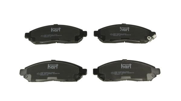 Hart 225 724 Brake Pad Set, disc brake 225724
