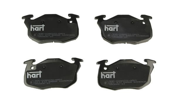 Hart 221 412 Brake Pad Set, disc brake 221412