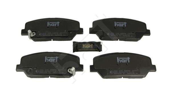 Hart 256 530 Brake Pad Set, disc brake 256530