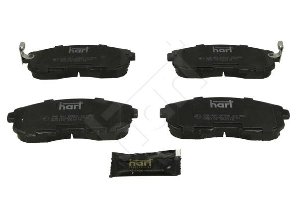 Hart 248 891 Brake Pad Set, disc brake 248891