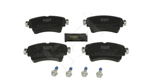 Hart 256 947 Brake Pad Set, disc brake 256947