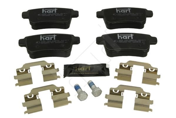 Hart 253 767 Brake Pad Set, disc brake 253767