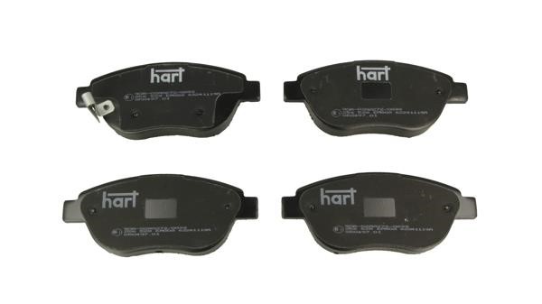 Hart 256 528 Brake Pad Set, disc brake 256528