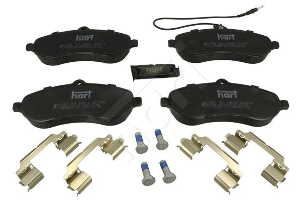 Hart 252 305 Brake Pad Set, disc brake 252305
