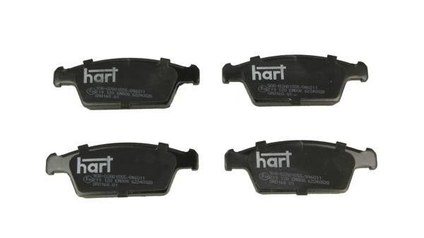 Hart 219 120 Brake Pad Set, disc brake 219120
