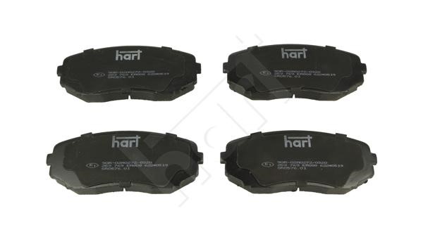 Hart 253 769 Brake Pad Set, disc brake 253769