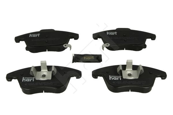 Hart 254 289 Brake Pad Set, disc brake 254289