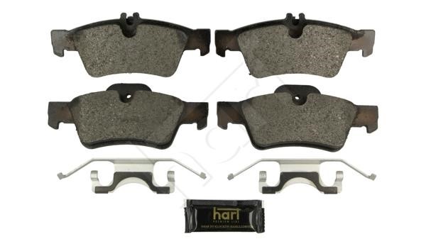 Hart 248 944 Brake Pad Set, disc brake 248944
