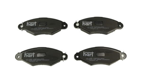 Hart 219 125 Brake Pad Set, disc brake 219125