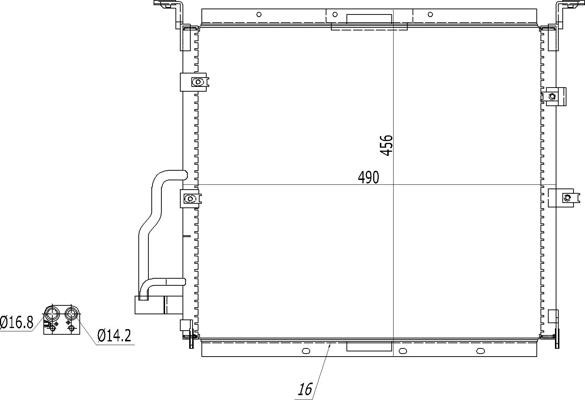 605712 Hart AC Condenser