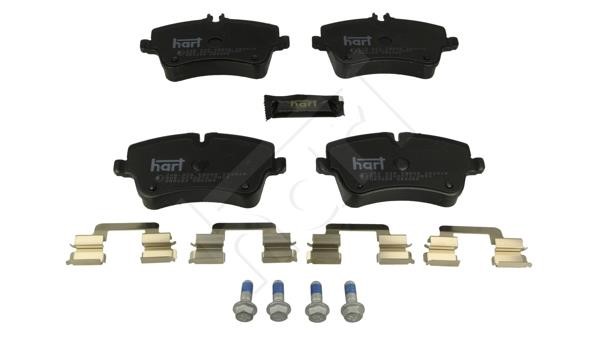 Hart 248 928 Brake Pad Set, disc brake 248928