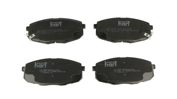 Hart 224 177 Brake Pad Set, disc brake 224177