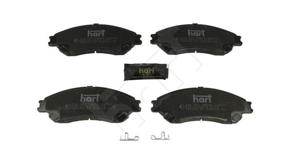 Hart 256 507 Brake Pad Set, disc brake 256507
