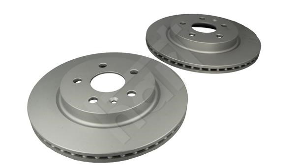 Hart 258 009 Rear ventilated brake disc 258009