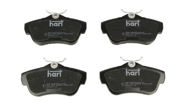 Hart 226 053 Brake Pad Set, disc brake 226053