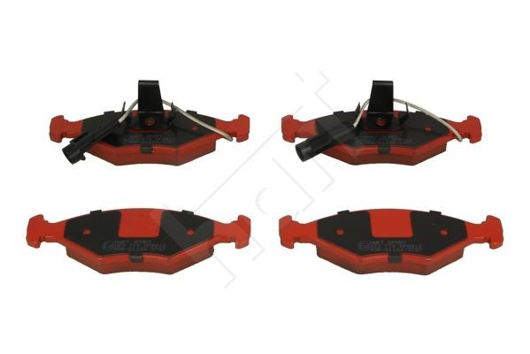 Disc brake pad set Fiat Palio: 223772 Hart Brake pad set