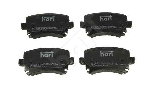Hart 221 404 Brake Pad Set, disc brake 221404