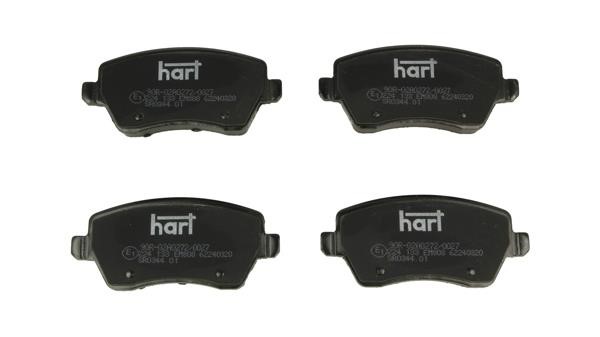 Hart 224 133 Brake Pad Set, disc brake 224133