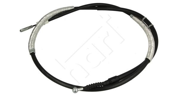 Hart 227 824 Cable Pull, parking brake 227824