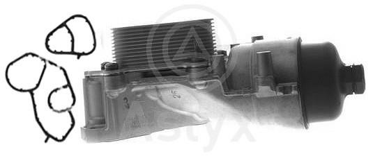 Aslyx AS-521027 Oil Cooler, engine oil AS521027