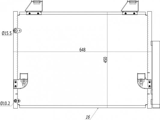 621653 Hart AC Condenser