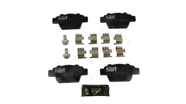 Hart 248 938 Brake Pad Set, disc brake 248938