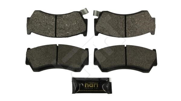 Hart 248 897 Brake Pad Set, disc brake 248897