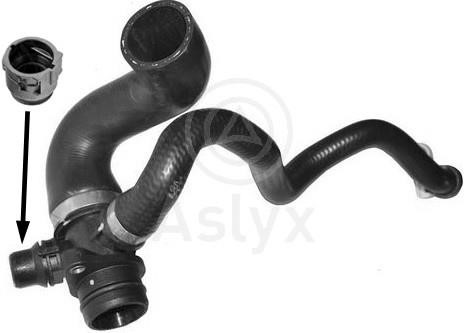 Aslyx AS-509931 Heater hose AS509931