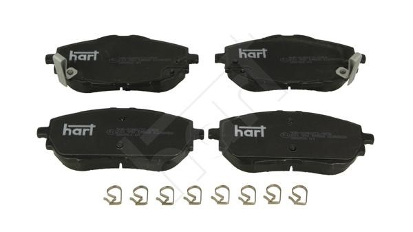 Hart 231 992 Brake Pad Set, disc brake 231992