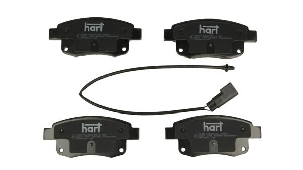 Hart 223 180 Brake Pad Set, disc brake 223180