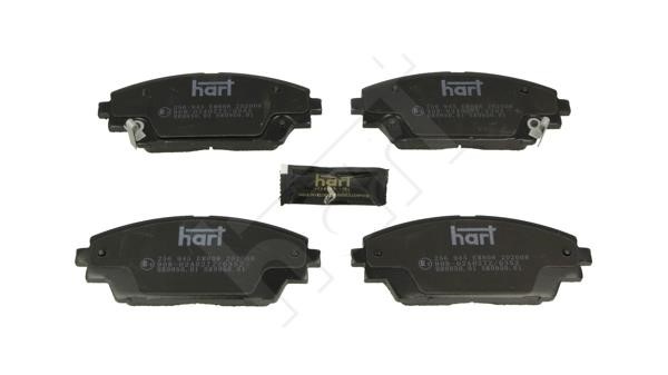 Hart 256 945 Brake Pad Set, disc brake 256945
