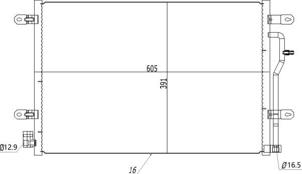 602737 Hart AC Condenser