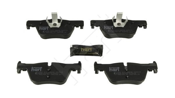 Hart 254 215 Brake Pad Set, disc brake 254215