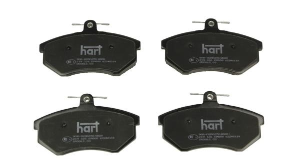 Hart 219 126 Brake Pad Set, disc brake 219126