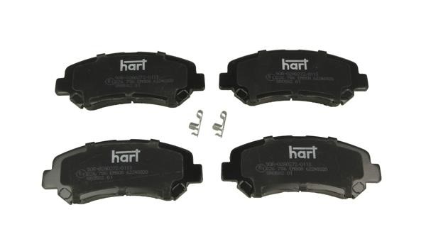 Hart 226 786 Brake Pad Set, disc brake 226786