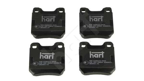 Hart 215 945 Brake Pad Set, disc brake 215945
