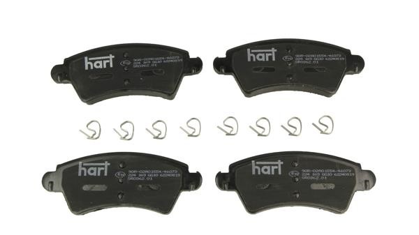 Hart 224 169 Brake Pad Set, disc brake 224169