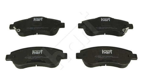 Hart 224 161 Brake Pad Set, disc brake 224161