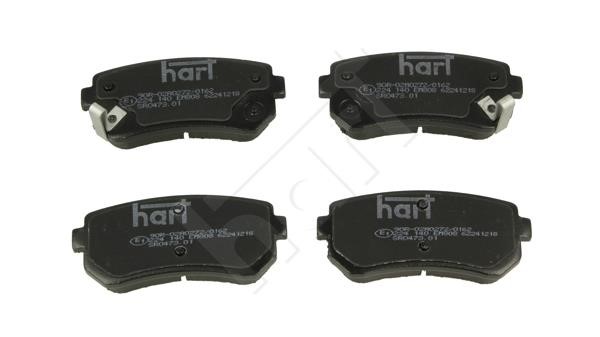 Hart 224140 Brake Pad Set, disc brake 224140