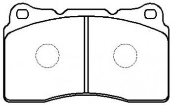 Hsb HP8562 Brake Pad Set, disc brake HP8562