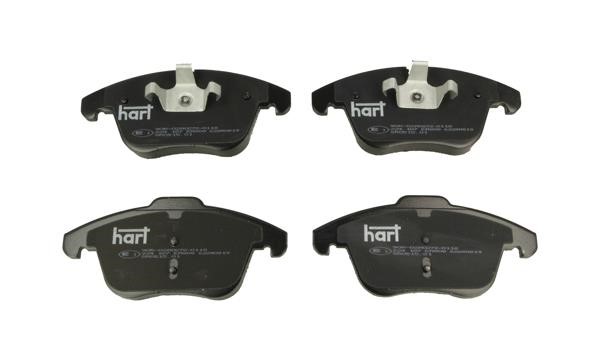 Hart 224 187 Brake Pad Set, disc brake 224187