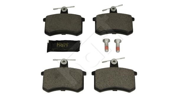 Hart 248 877 Brake Pad Set, disc brake 248877