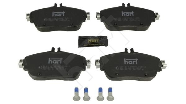 Hart 254 214 Brake Pad Set, disc brake 254214