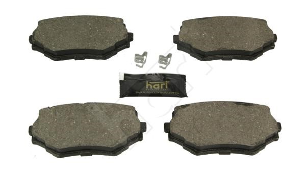 Hart 248 900 Brake Pad Set, disc brake 248900