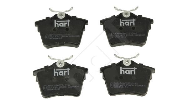 Hart 222 415 Brake Pad Set, disc brake 222415