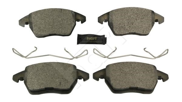 Hart 249 180 Brake Pad Set, disc brake 249180