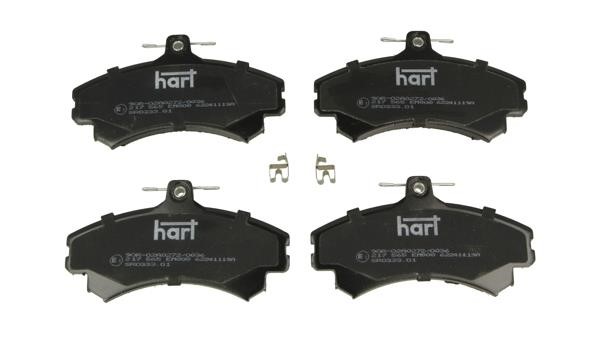 Hart 217 565 Brake Pad Set, disc brake 217565